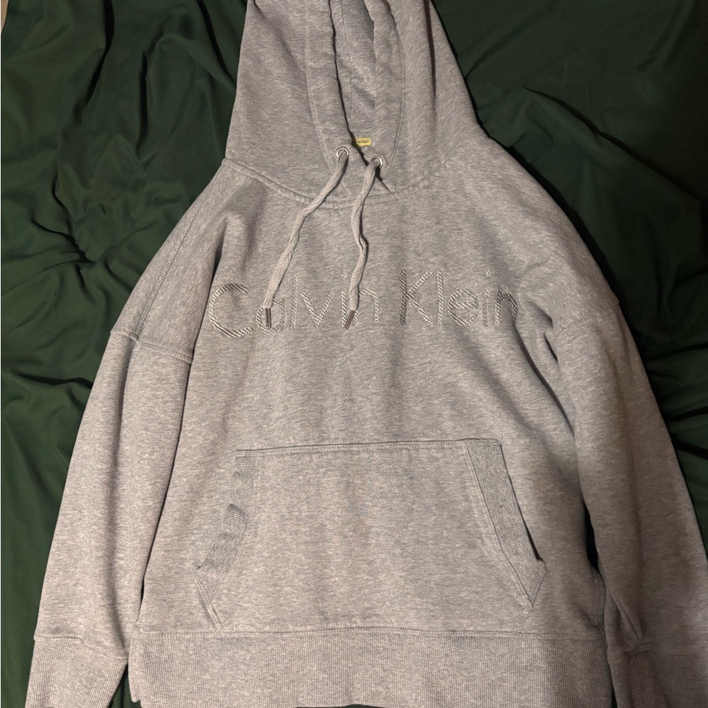 Calvin Klein Gray Sweatshirt Classic Pullover